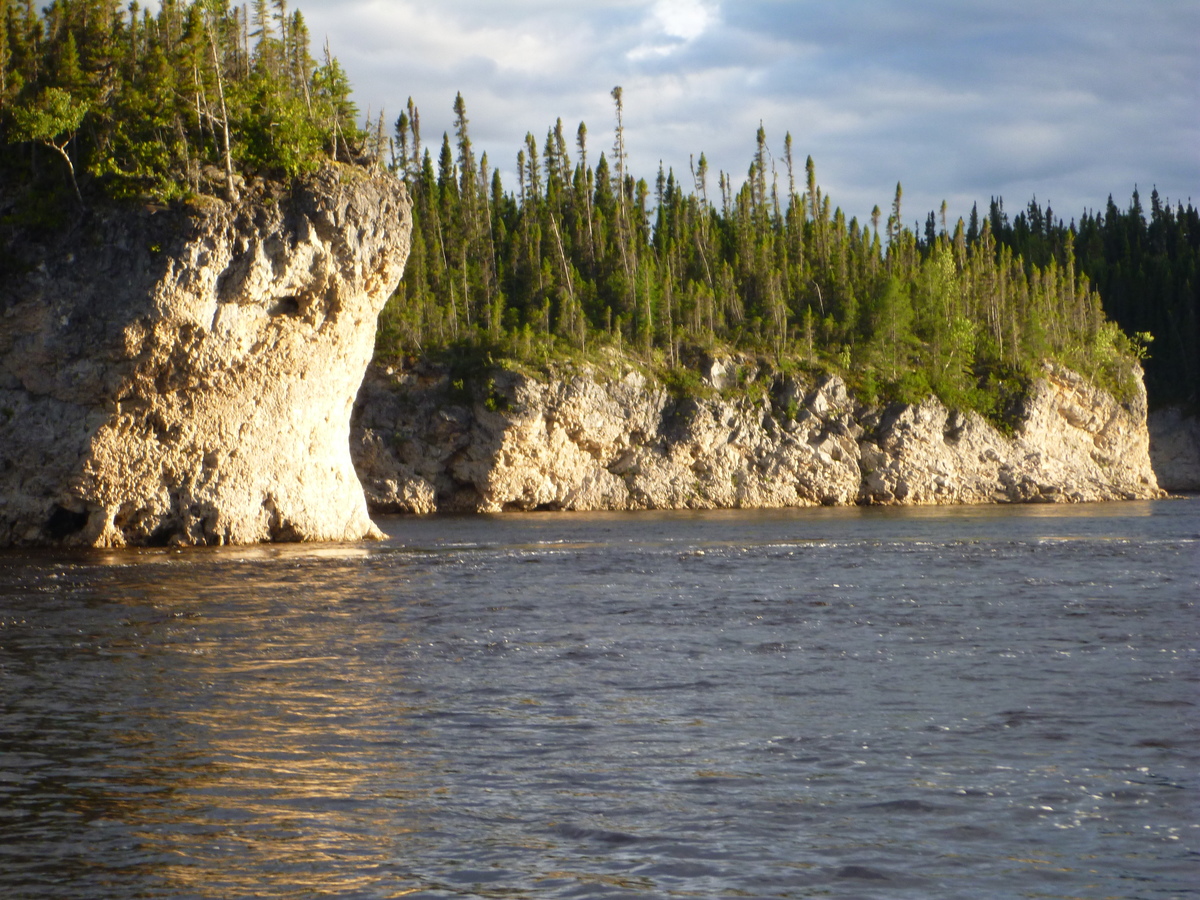  Sunny limestone ramparts 